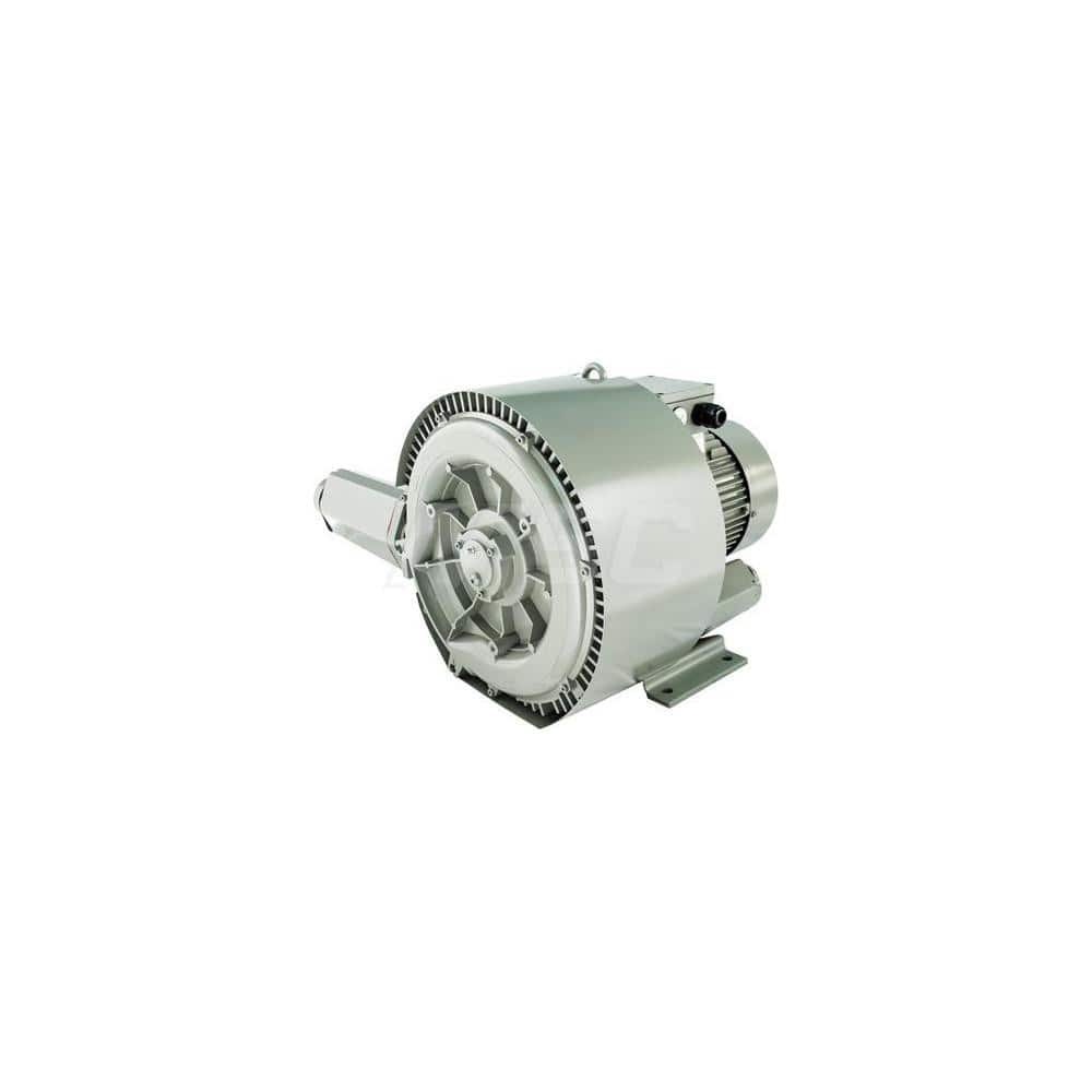 Regenerative Air Blowers; Inlet Size: 2″; Outlet Size: 2″; Horse Power: 5.0; Amperage Rating: 14.9000; Cubic Feet Per Minute: 165 SCFM; Height (Inch): 23; Width (Decimal Inch): 24; Maximum Working Water Pressure: 167.00; Maximum Vacuum Water Pressure: 166