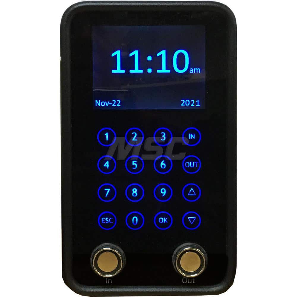 Vetro Cloud Edition Touchscreen Networkable or Standalone Time Clock Clock in with iButtons or 4-Digit ID, 10-Employee Database Resides in Cloud, Use Windows-Based Software Anywhere to Prepare Reports/Export to Quickbooks
