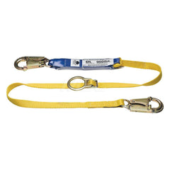 Lanyards & Lifelines; Load Capacity: 5000 lb; Construction Type: Webbing; Harness Type: Ladder Climbing; Lanyard End Connection: Snap Hook; Anchorage End Connection: Snap Hook; Length Ft.: 6.00