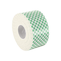 White Double-Sided Urethane Foam Tape: 3/4″ Wide, 5 yd Long, 250 mil Thick, Acrylic Adhesive