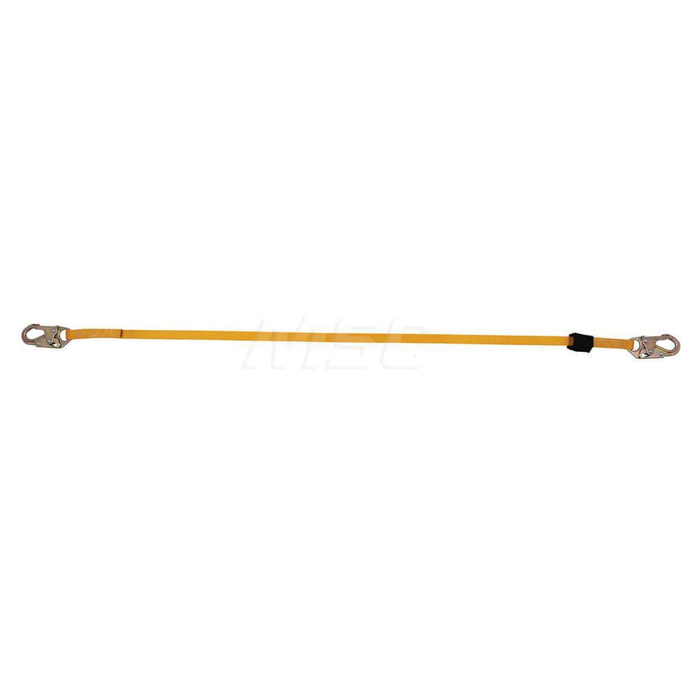 Lanyards & Lifelines; Load Capacity: 5000 lb; Construction Type: Webbing; Harness Type: Positioning; Lanyard End Connection: Snap Hook; Anchorage End Connection: Snap Hook; Length Ft.: 6.00