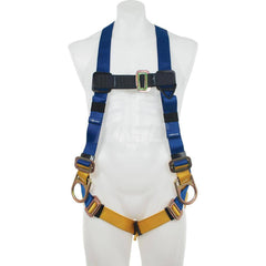 Fall Protection Harnesses: 310 Lb, Back and Side D-Rings Style, Size Universal, For Positioning, Back & Hips