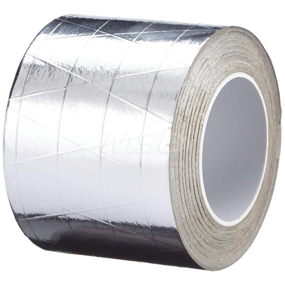 Duct Tape: 72 mm Wide, 5.5 mil Thick, Foil Scrim Kraft Acrylic Adhesive, 22 lb/in Tensile Strength