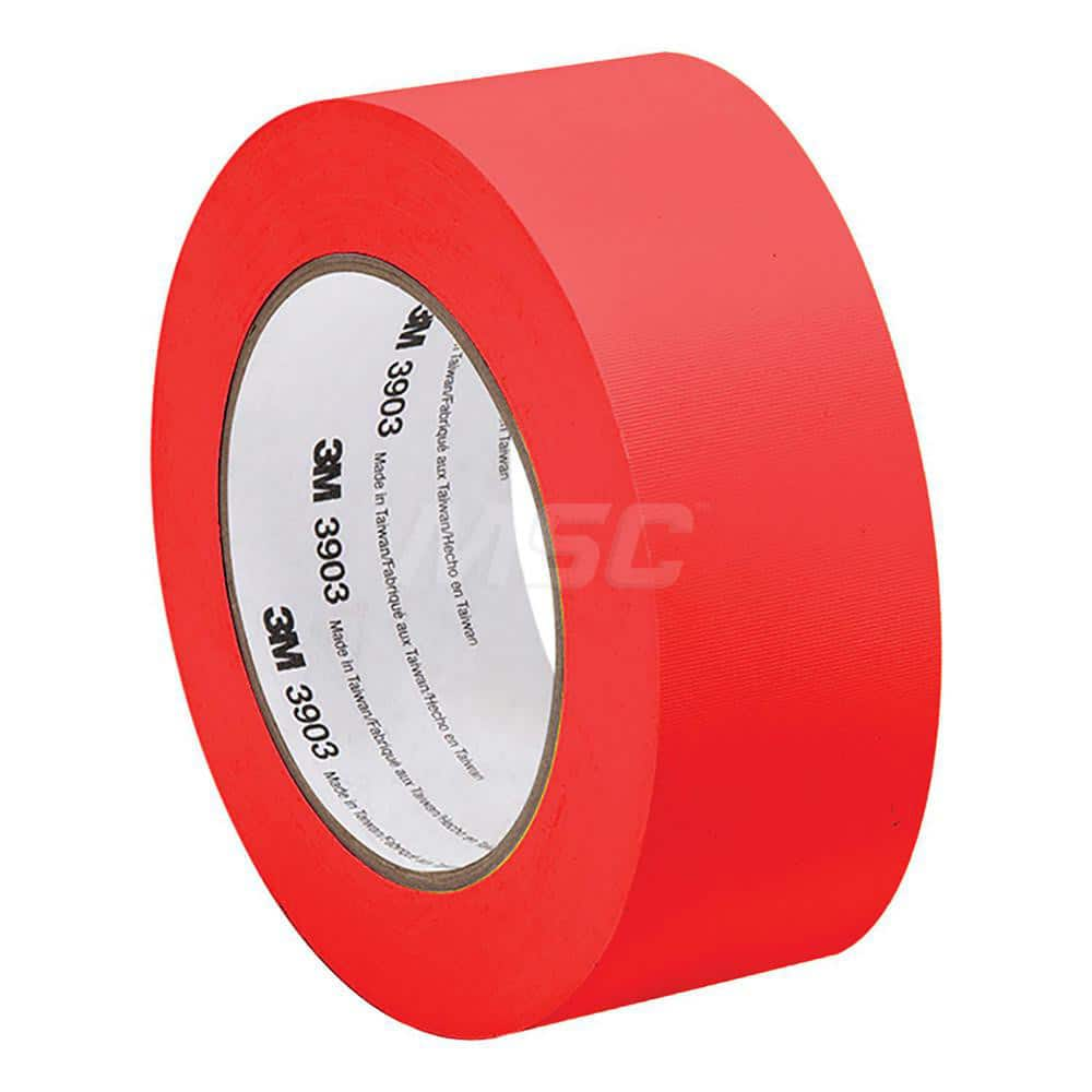 Duct Tape: 3″ Wide, 6.3 mil Thick, Vinyl Rubber Adhesive, 14 lb/in Tensile Strength