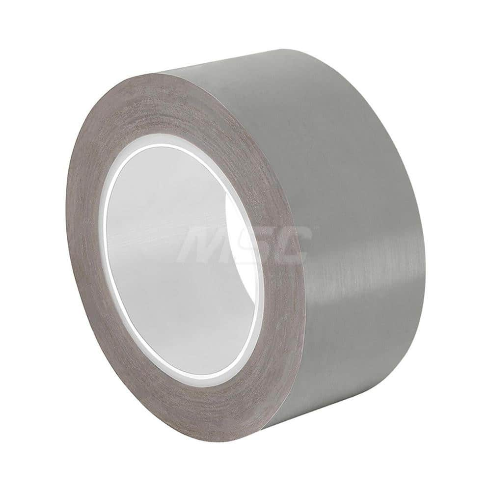 Polytetrafluroethylene Film Tape: 3/4″ Wide, 5 yd Long, 10 mil Thick 60 Lb/In Tensile Strength, Silicone Adhesive, 500 ° F