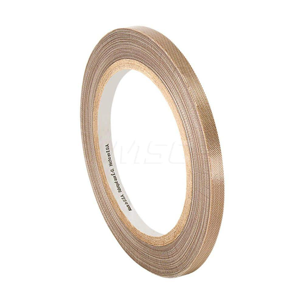 Glass Cloth Tape; Width (Inch): 3/4; Material Type: PTFE; Color: Brown; Adhesive Material: Silicone; Length (yd): 36.00; Thickness (mil): 8.2000; Tensile Strength (Lb./Inch): 175.00; Minimum Operating Temperature (F): -100.000; Maximum Operating Temperatu