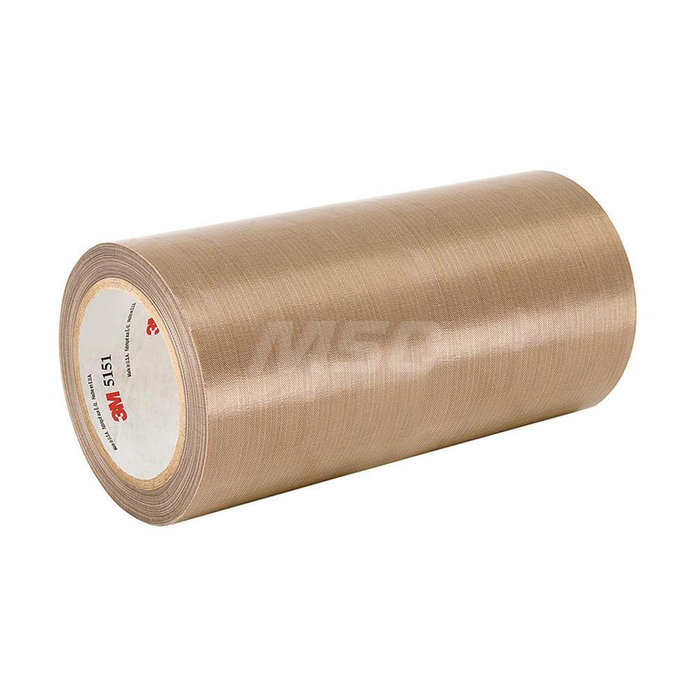 Glass Cloth Tape; Width (Inch): 6; Material Type: PTFE; Color: Brown; Adhesive Material: Silicone; Length (yd): 36.00; Thickness (mil): 8.2000; Tensile Strength (Lb./Inch): 175.00; Minimum Operating Temperature (F): -100.000; Maximum Operating Temperature