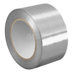 Glass Cloth Tape; Width (Inch): 2; Material Type: Aluminum; Glass Cloth; Color: Silver; Adhesive Material: Silicone; Length (yd): 5.00; Thickness (mil): 6.8000; Tensile Strength (Lb./Inch): 100.00; Maximum Operating Temperature (F): 500.000