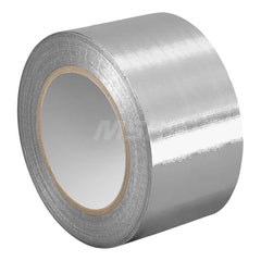Glass Cloth Tape; Width (Inch): 2; Material Type: Aluminum; Glass Cloth; Color: Silver; Adhesive Material: Silicone; Length (yd): 36.00; Thickness (mil): 6.8000; Tensile Strength (Lb./Inch): 100.00; Maximum Operating Temperature (F): 500.000