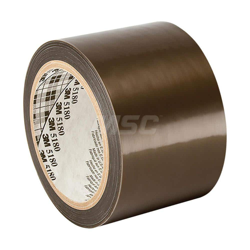 Polytetrafluroethylene Film Tape: 6″ Wide, 5 yd Long, 3.7 mil Thick 22 Lb/In Tensile Strength, Silicone Adhesive, 500 ° F