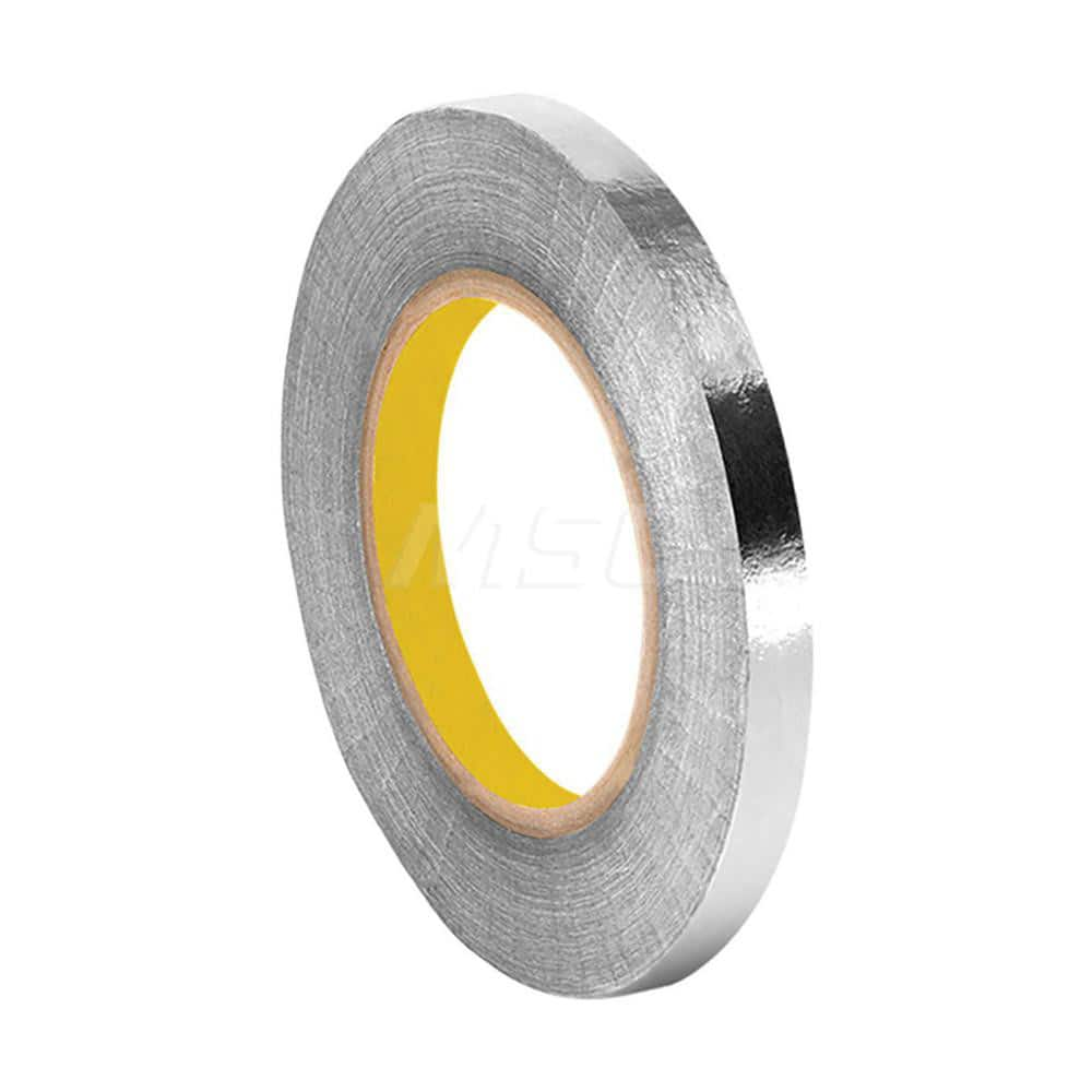 Glass Cloth Tape; Width (Inch): 1; Material Type: UPVC; Color: Shiny Silver; Adhesive Material: Silicone; Length (yd): 5.00; Thickness (mil): 10.5000; Tensile Strength (Lb./Inch): 36.00; Minimum Operating Temperature (F): -65.000; Maximum Operating Temper