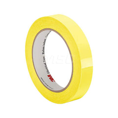 Polyester Film Tape: 3/4″ Wide, 72 yd Long, 2.5 mil Thick 25 Lb/In Tensile Strength, Acrylic Adhesive, 266 ° F