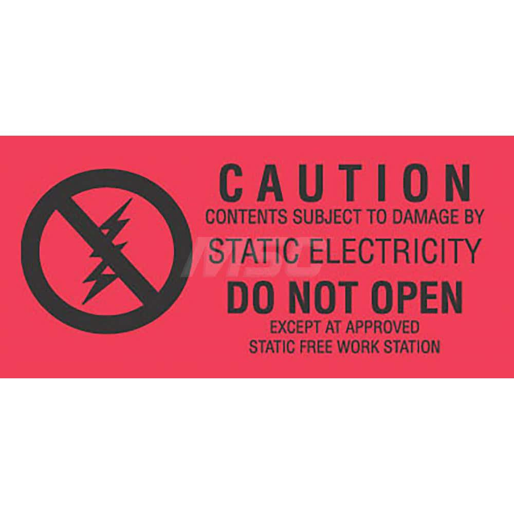 Anti-Static Equipment Accessories; Type: Caution Label