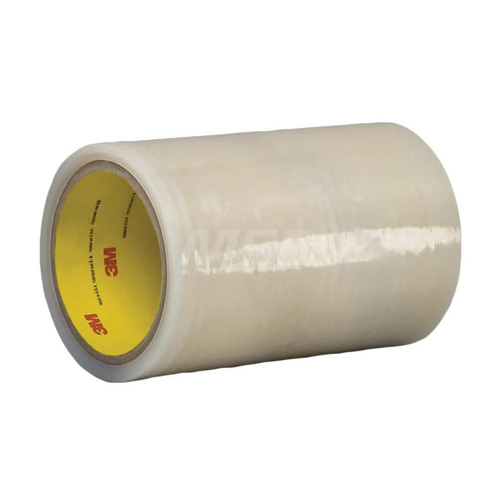 Polyethylene Film Tape: 4″ Wide, 100 yd Long, 3 mil Thick 2,500 Lb/In Tensile Strength, Acrylic Adhesive