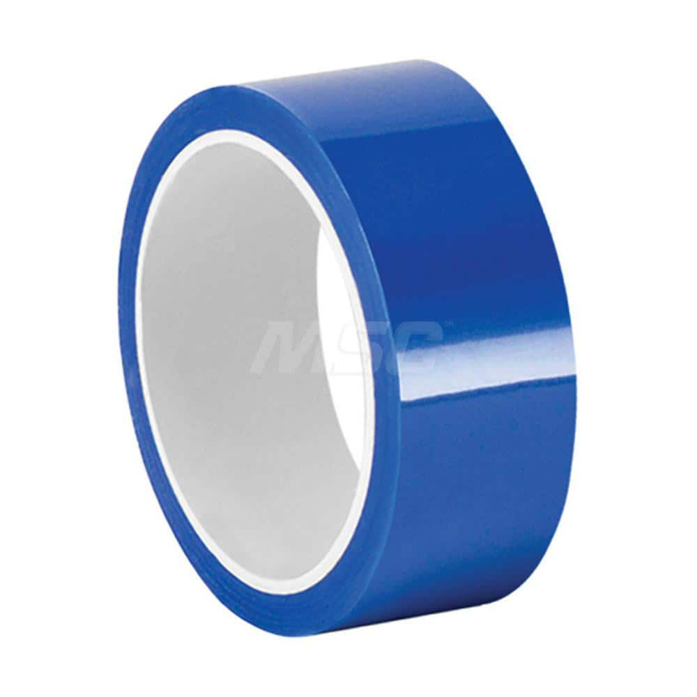 Polyester Film Tape: 3/4″ Wide, 10 yd Long, 2.4 mil Thick 26 Lb/In Tensile Strength, Silicone Adhesive, 400 ° F