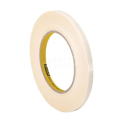 UHMW Film Tape: 3/4″ Wide, 36 yd Long, 10.2 mil Thick 30 Lb/In Tensile Strength, Rubber Adhesive, 225 ° F