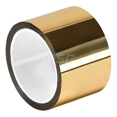 Polyester Film Tape: 1/4″ Wide, 72 yd Long, 2 mil Thick 329.9 Lb/In Tensile Strength, Acrylic Adhesive, -99.4 to 500 ° F