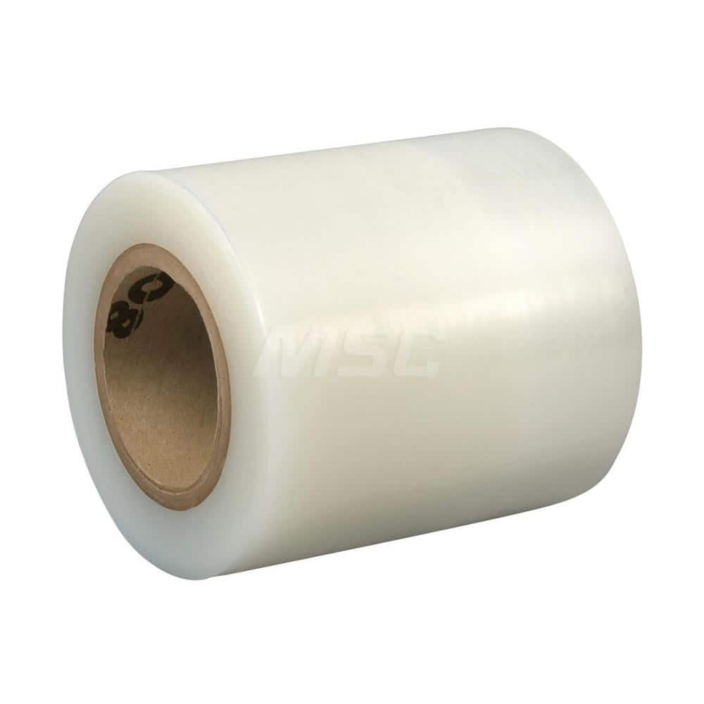 Polyethylene Film Tape: 12″ Wide, 200 yd Long, 2 mil Thick 2,800 Lb/In Tensile Strength, Water Based Acrylic Adhesive