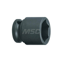 Impact Socket: 1/2″ Drive 6-Point, 45 mm OAL