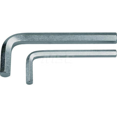 Hex Key: 30 mm Hex, Long Arm 315 mm OAL, 61CrSiV5 Vanadium Steel