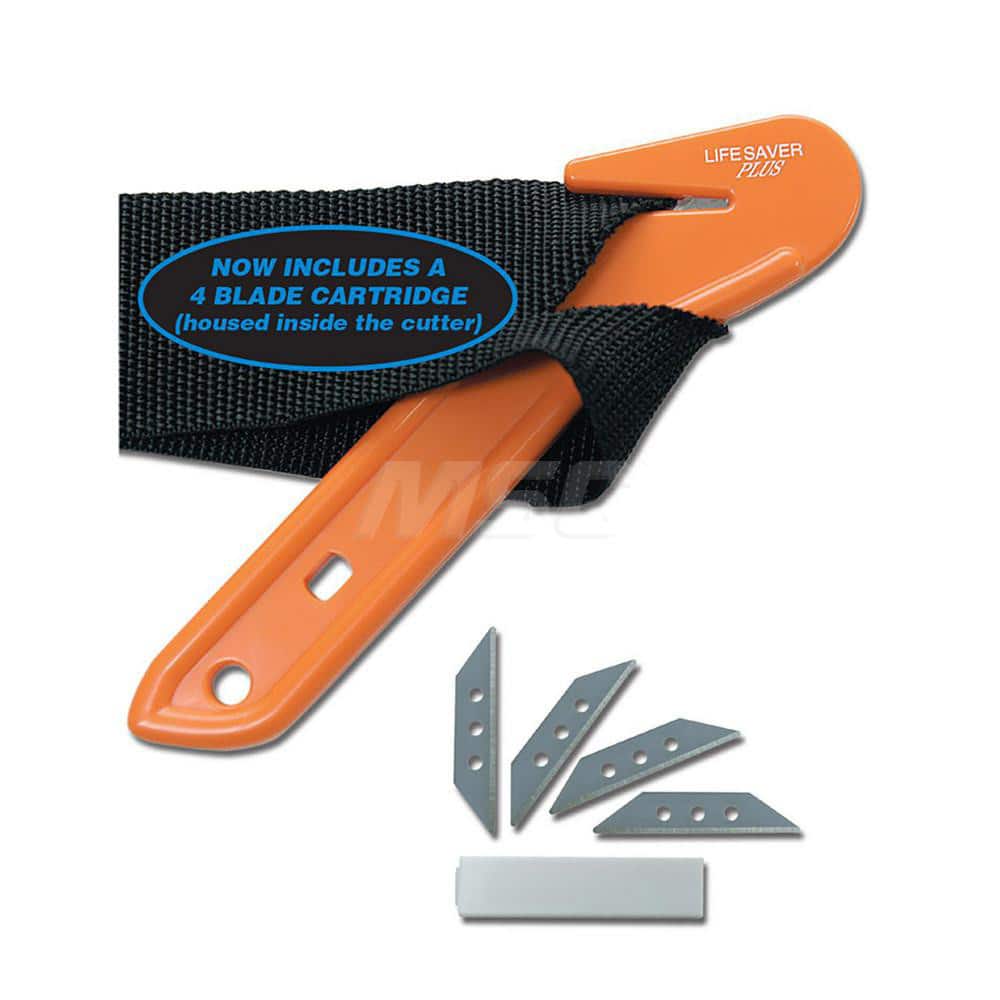 EMT Tools; Tool Type: Seat Belt Cutter; Material: Stainless Steel; Plastic