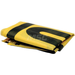 Trailer & Truck Cargo Accessories; For Use With: Oversized Load Deliveries; Material: Nylon; Length: 7; Width (Inch): 18; Color: Black/Yellow; Minimum Order Quantity: Nylon; For Use With: Oversized Load Deliveries; Material: Nylon
