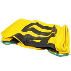 Trailer & Truck Cargo Accessories; For Use With: Oversized Load Deliveries; Material: Nylon; Length: 8; Width (Inch): 18; Color: Black/Yellow; Minimum Order Quantity: Nylon; For Use With: Oversized Load Deliveries; Material: Nylon