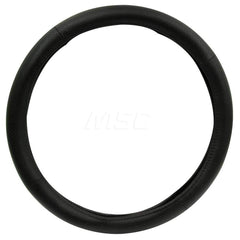 Vehicle Interior Covers; Type: Steering Wheel Cover; Color: Black; Green; Material: Leather; Width (Inch): 18; Material: Leather