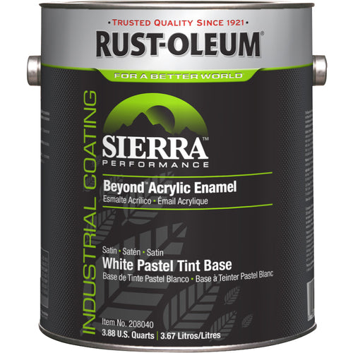 Beyond Acrylic Satin White Pastel Base Sierra - Exact Industrial Supply