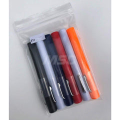 Flashlights; Bulb Type: LED; Type: Penlight; Maximum Light Output (Lumens): 49; Body Type: Plastic; Battery Size: AA; Body Color: Red; White; Blue; Black; Orange; Rechargeable: No; Body Diameter/Width (Decimal Inch): 0.5000