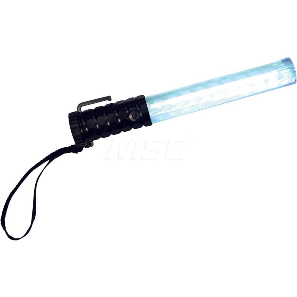 Road Safety Lights & Flares; Type: Light Baton/Traffic Baton; Bulb Type: LED; Bulb/Flare Color: Red; Blue; Body Material: ABS; Plastic; Battery Size: AA