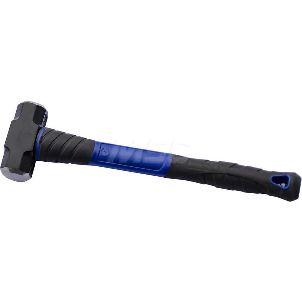 Sledge Hammer: 2 lb Head, 16″ OAL High Carbon Steel Head, Fiberglass Handle