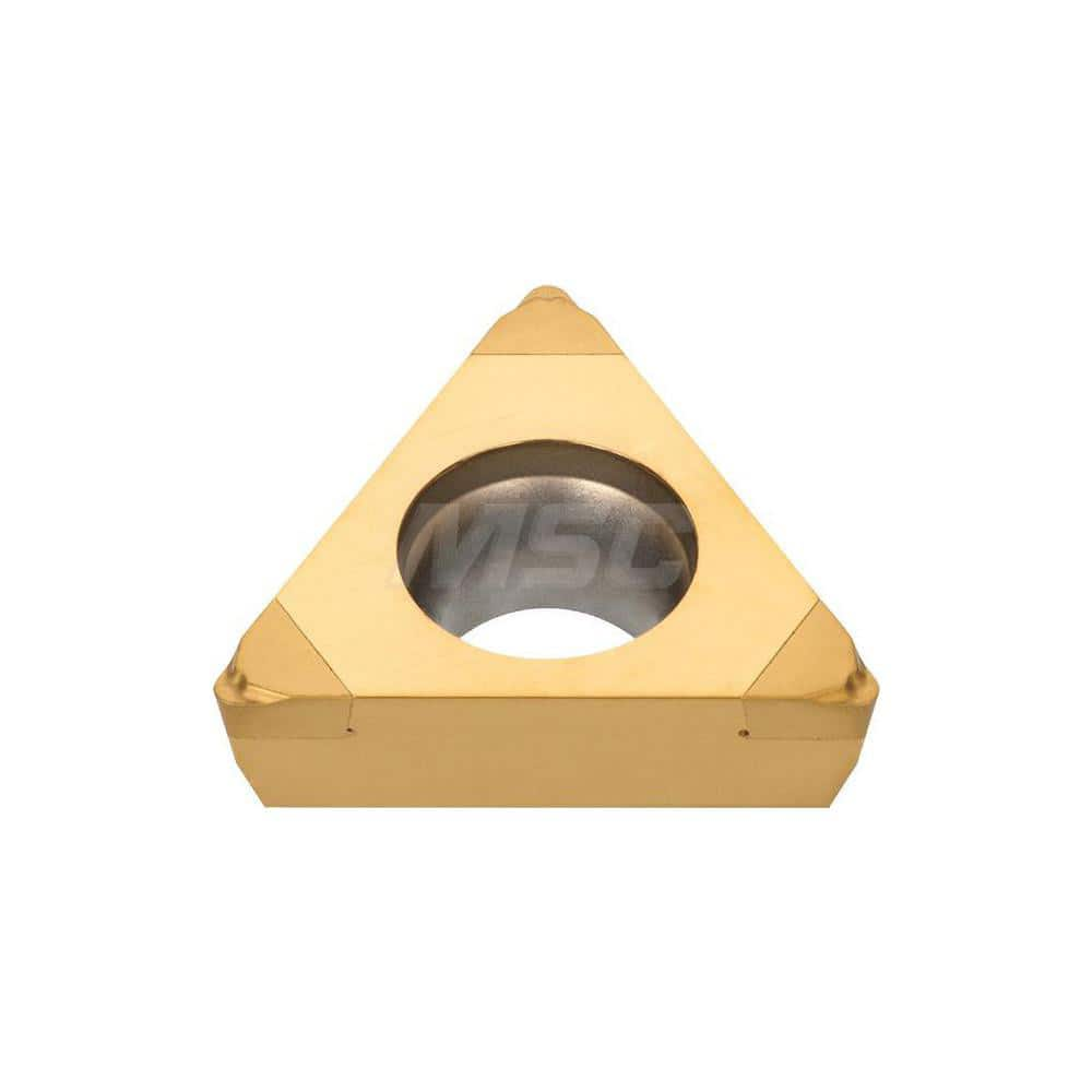 Turning Insert:  3QP-TPGT221HP BXA10,  Polycrystalline Cubic Boron Nitride TiAlN & TiCN Finish,  Neutral,  1/4″ Inscribed Circle,  0.0160″ Corner Radius,  60.0 &deg N/A Triangle,  Series  TPGT