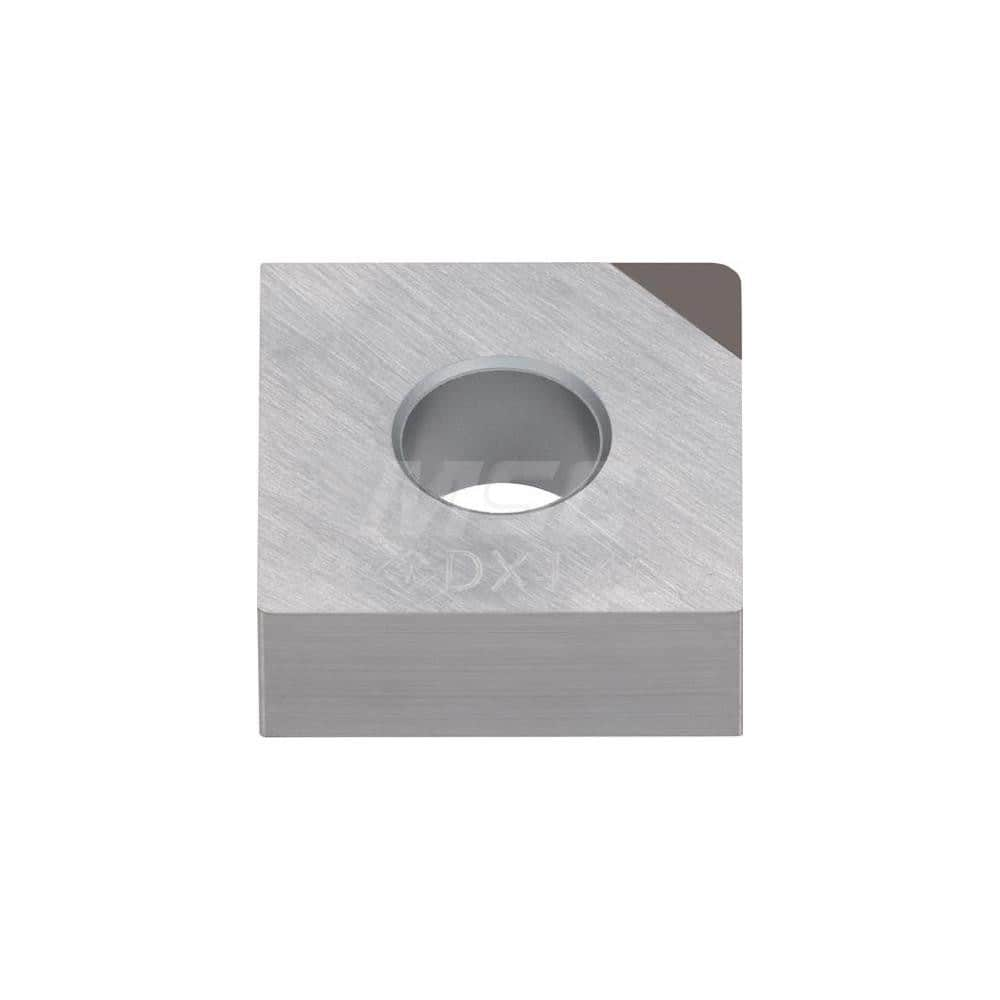 Turning Insert:  SNGA431DIA DX140,  Polycrystalline Diamond Uncoated Finish,  Neutral,  1/2″ Inscribed Circle,  0.0160″ Corner Radius,  90.0 &deg N/A Square,  Series  SNGA