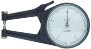 0 - .40 Measuring Range (.0002 Grad.) - Dial Caliper Gage - #209-451 - Exact Industrial Supply