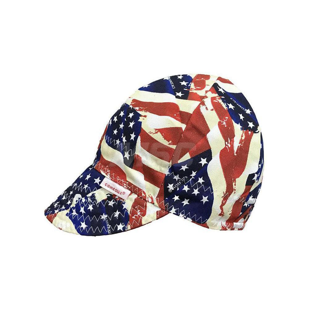Hat: Cotton, Red, White & Blue, Size Universal, Stars & Stripes