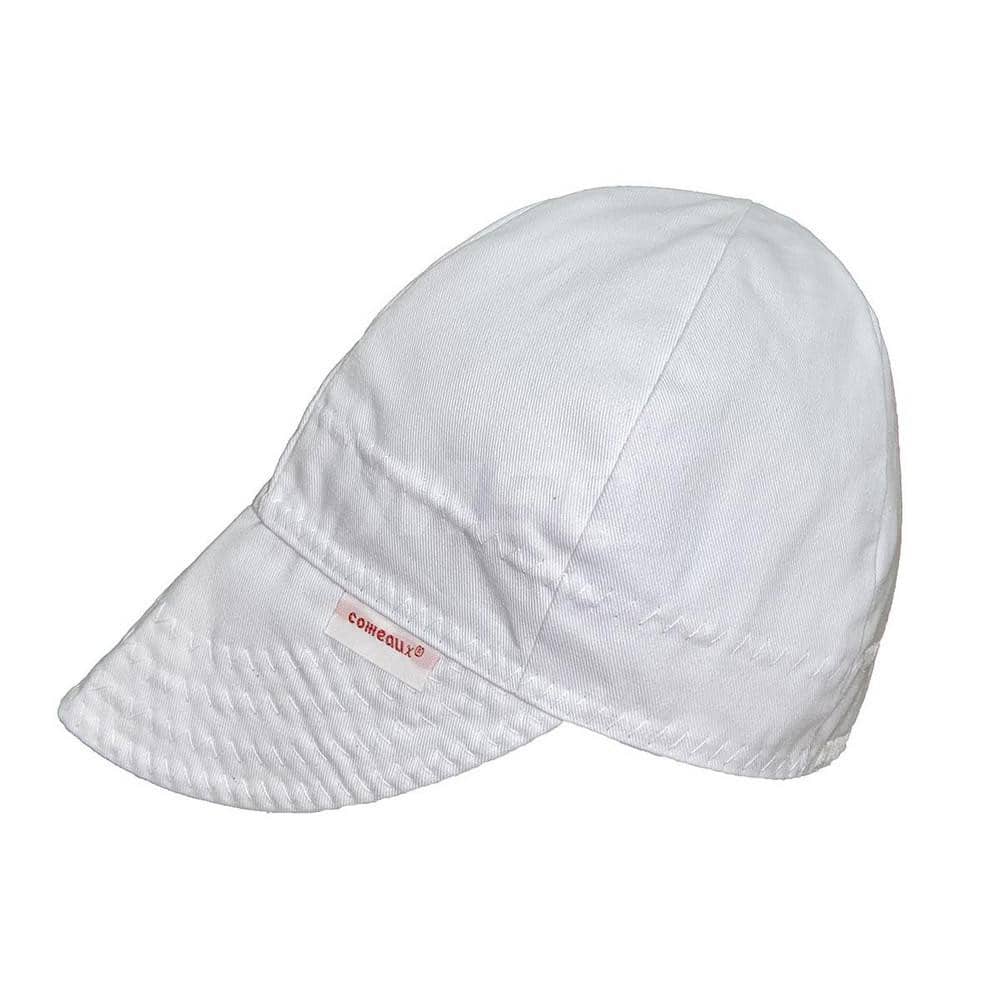 Hat: Cotton, White, Size Universal, Solid
