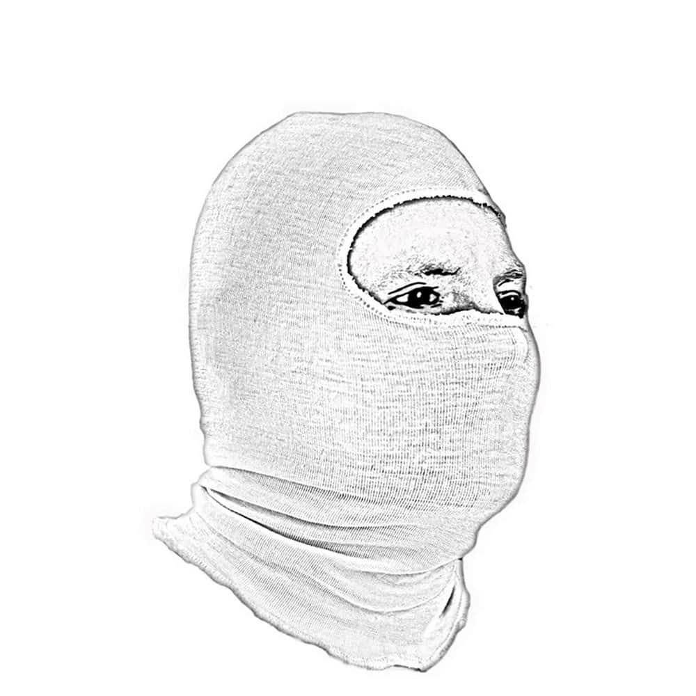 Arc Flash & FR Hoods; Hood Type: Balaclava; Size: Universal; Color: Silver; Hood Material: Nomex; Features: Single Layer