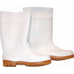 Work Boot: Size 11, 15″ High, Rubber, Reinforced Toe White, Standard Width