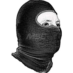 Arc Flash & FR Hoods; Hood Type: Balaclava; Size: Universal; Color: Black; Hood Material: Nomex; Features: Cotton Liner
