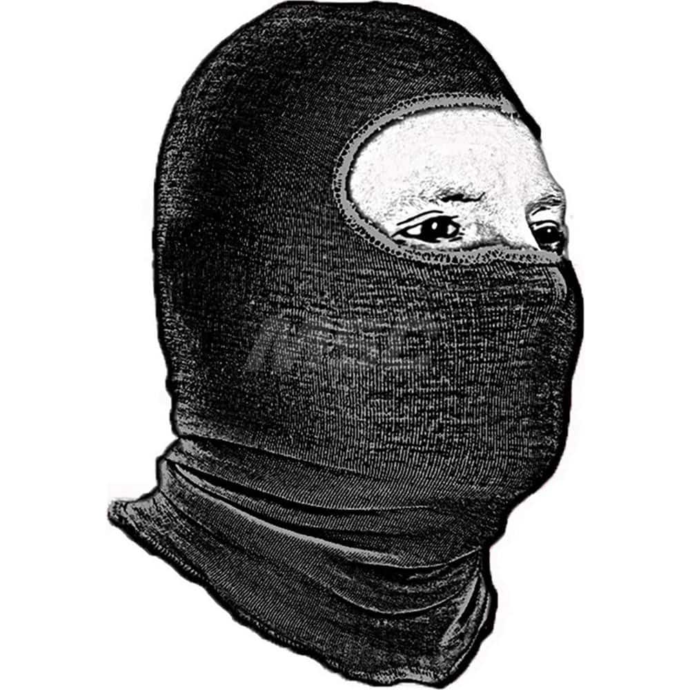Arc Flash & FR Hoods; Hood Type: Balaclava; Size: Universal; Color: Black; Hood Material: Nomex; Features: Double Layer