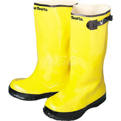 Work Boot: Size 12, 17″ High, Rubber, Reinforced Toe Yellow, Standard Width