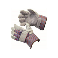 General Purpose Gloves: Size XL, Cotton-Lined White, 10″ OAL, Textured Grip, FDA Approved