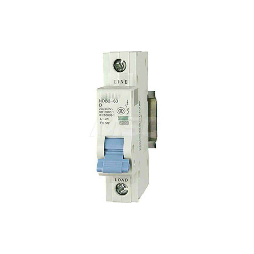 Circuit Breakers; Circuit Breaker Type: C60SP - Supplementary Protection; Milliamperage (mA): 16000; 16; Number of Poles: 1; Breaking Capacity: 10 kA; Tripping Mechanism: Thermal-Magnetic; Terminal Connection Type: Screw; Mounting Type: DIN Rail Mount; Vo