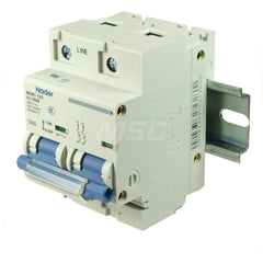 Circuit Breakers; Circuit Breaker Type: C60SP - Supplementary Protection; Milliamperage (mA): 100; 100000; Number of Poles: 2; Breaking Capacity: 10 kA; Tripping Mechanism: Thermal-Magnetic; Terminal Connection Type: Screw; Mounting Type: DIN Rail Mount;