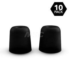 Earplug: 31dB, Foam, Barrel & Cone, Roll Down, Uncorded Black