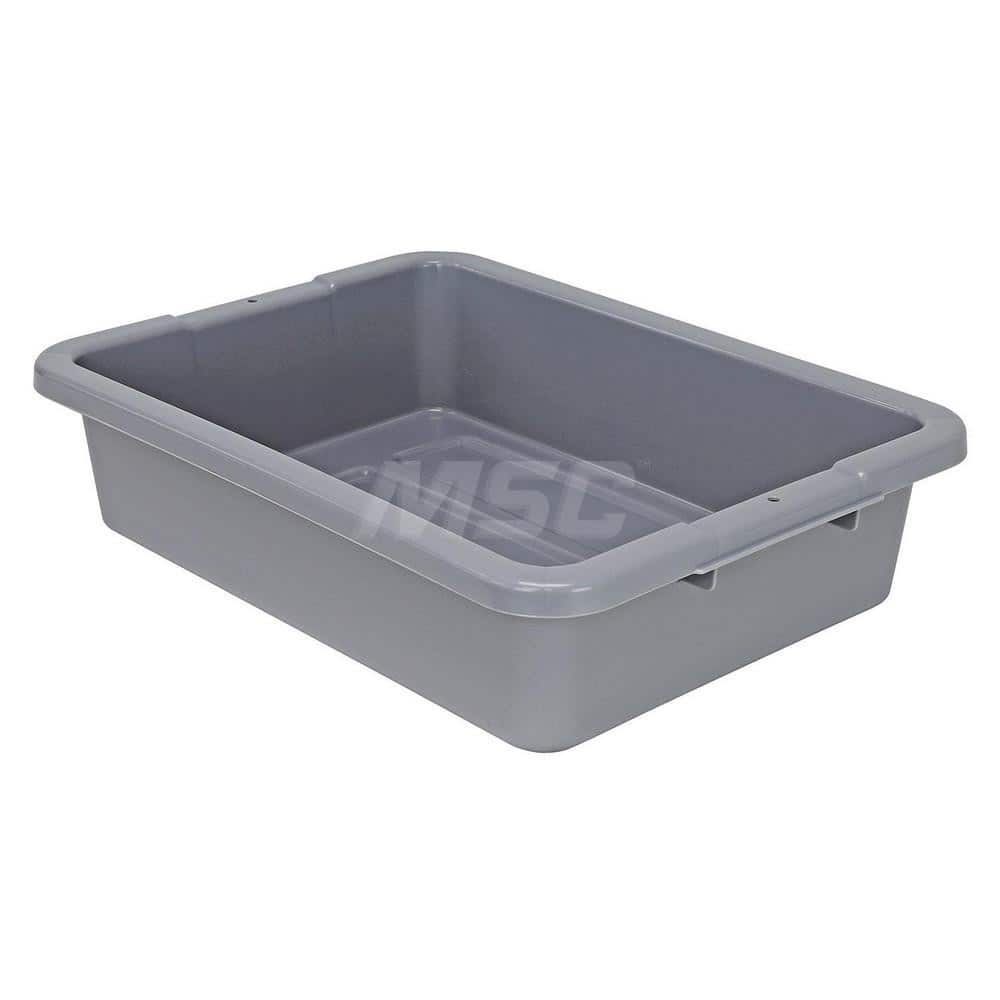 Cans, Pails & Tubs; Product Type: Tub; Volume Capacity Range: 0 - 9.5 gal; Body Material: Polypropylene; Volume Capacity: 9.5; Opening Type: Open Head; Color: Gray; Product Type: Tub; Material: Polypropylene; Volume Capacity (Gal.): 9.5; Color: Gray