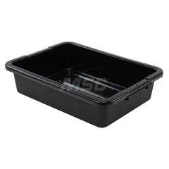 Cans, Pails & Tubs; Product Type: Tub; Volume Capacity Range: 0 - 1.6 gal; Body Material: Polypropylene; Volume Capacity: 1.6; Opening Type: Open Head; Color: Black; Product Type: Tub; Material: Polypropylene; Volume Capacity (Gal.): 1.6; Color: Black