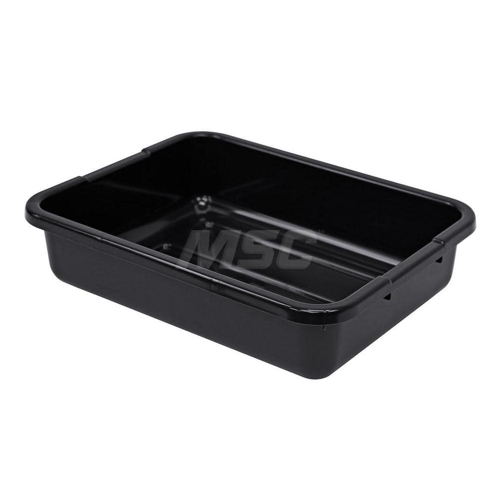 Cans, Pails & Tubs; Product Type: Tub; Volume Capacity Range: 0 - 11.3 gal; Body Material: Polypropylene; Volume Capacity: 11.3; Opening Type: Open Head; Color: Black; Product Type: Tub; Material: Polypropylene; Volume Capacity (Gal.): 11.3; Color: Black