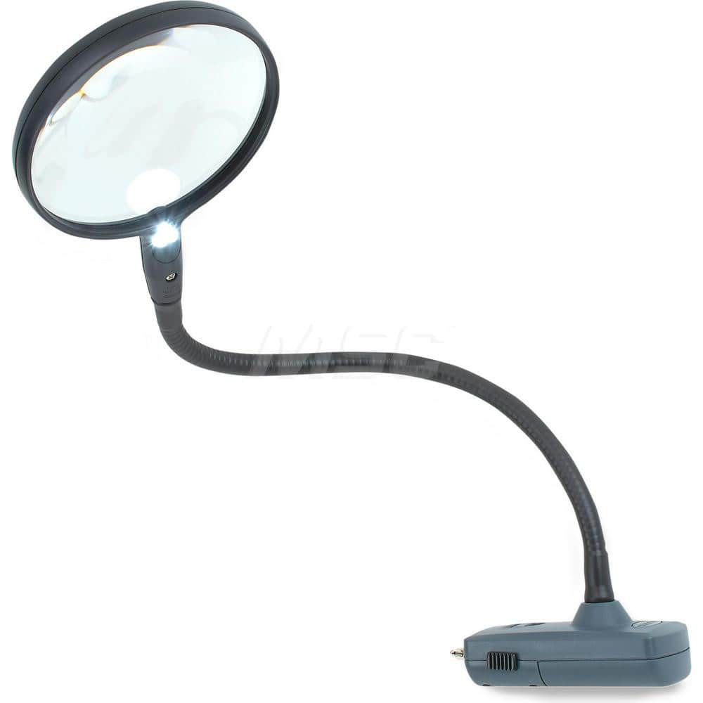 Handheld Magnifiers; Mount Type: Stand; Maximum Magnification: 3.5x; Number Of Magnification Levels: 2; Lens Shape: Round; Focal Distance: 3.9 in; Lens Diameter: 4.27 in; Focal Distance (Inch): 3.9 in; Lens Diameter (mm): 4.27 in; Lens Diameter (Decimal I